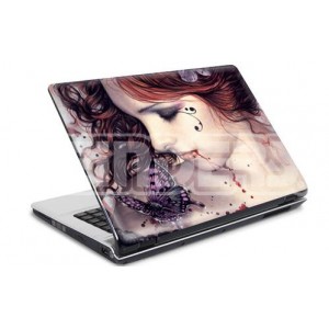 17894 Victoria Frances  butterfly Laptop 15 skin
